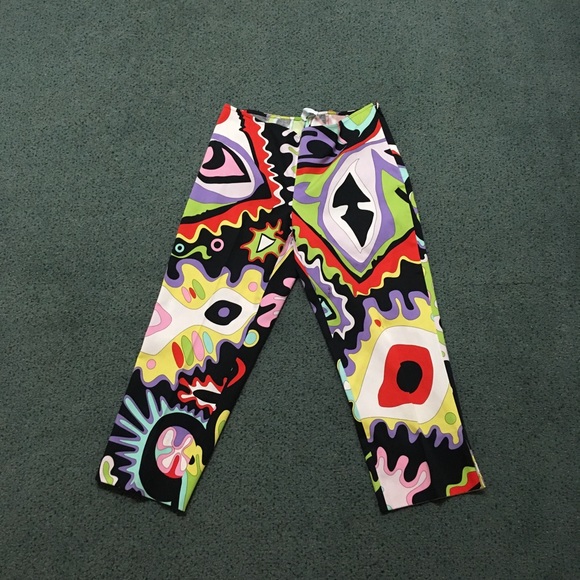 Emiijo Pucci clam diggers size 4 - Picture 1 of 6